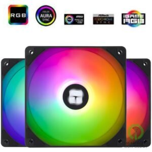 Thermalright TL-C12C-S X3 (Black / 3PIN ARGB) Balance Performance 120mm PWM Cool