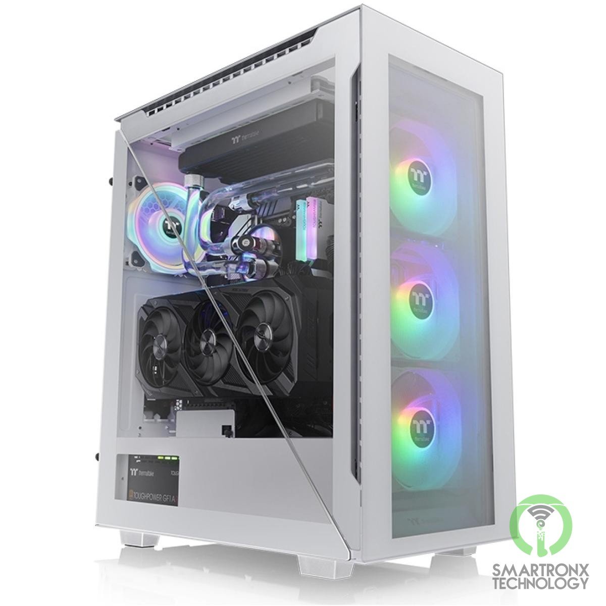 Thermaltake Divider 500 w/ 3x120mm ARGB Front + 1x 120mm Rear Fans + 2 Symmetric