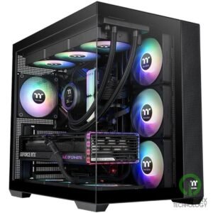Thermaltake View 380 TG ATX 4x120mm ARGB Fans Supports Hidden-Connector Motherbo