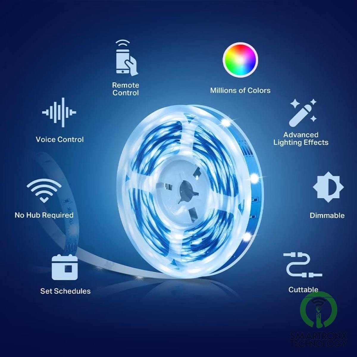 TP-Link Tapo L900-5 LED Strip Light Smart Led Light Strips 5m WiFi App Control R