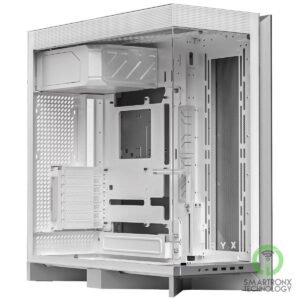 TRYX LUCA L70 (White) E-ATX Mid Tower Aesthetic Panoramic Tempered Glass Design