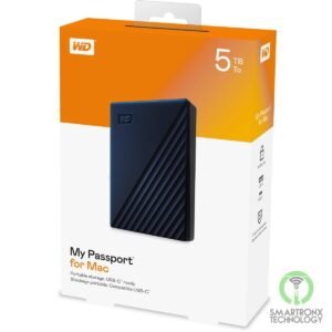 WD 5TB My Passport Portable External Hard Drive, Black