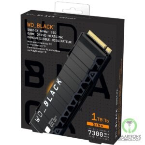 WD BLACK 1TB SN850X NVMe Gaming SSD w/ Heatsink Works with Playstation 5, Gen4 P