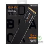 WD BLACK SN850X 8TB NVMe Gen4 PCIe M.2 2280 SSD Internal Solid State Drive up to