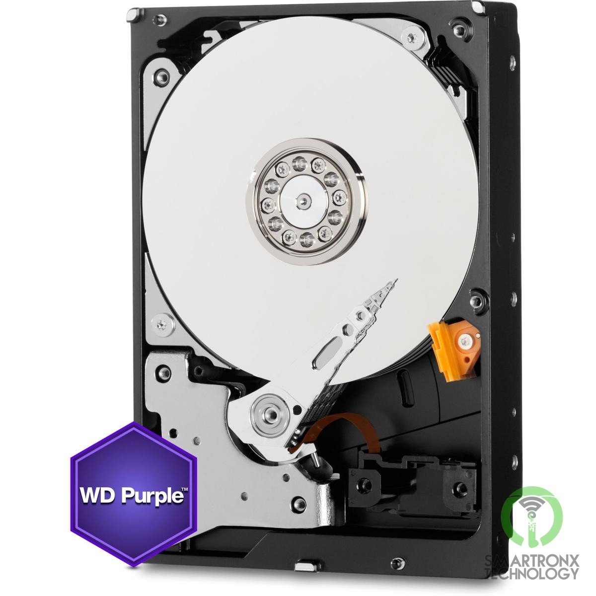 Western Digital 24TB WD Purple Pro Surveillance HDD SATA 6 Gb/s 7200 RPM 512 MB