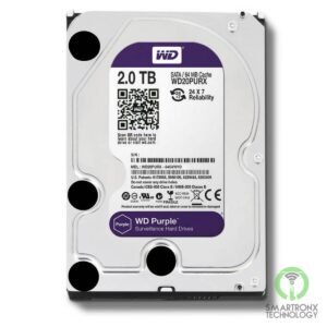Western Digital Purple WD23PURZ 2TB 3.5 Inch SATA 5400RPM Surveillance HDD